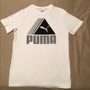 white pullover for boy, Puma brand